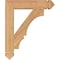 Ekena Millwork Balboa Arts & Crafts Smooth Bracket, Western Red Cedar, 3 1/2"W x 20"D x 24"H BKT04X20X24BOA03SWR - alternate 3